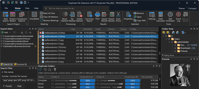 Duplicate File Detective